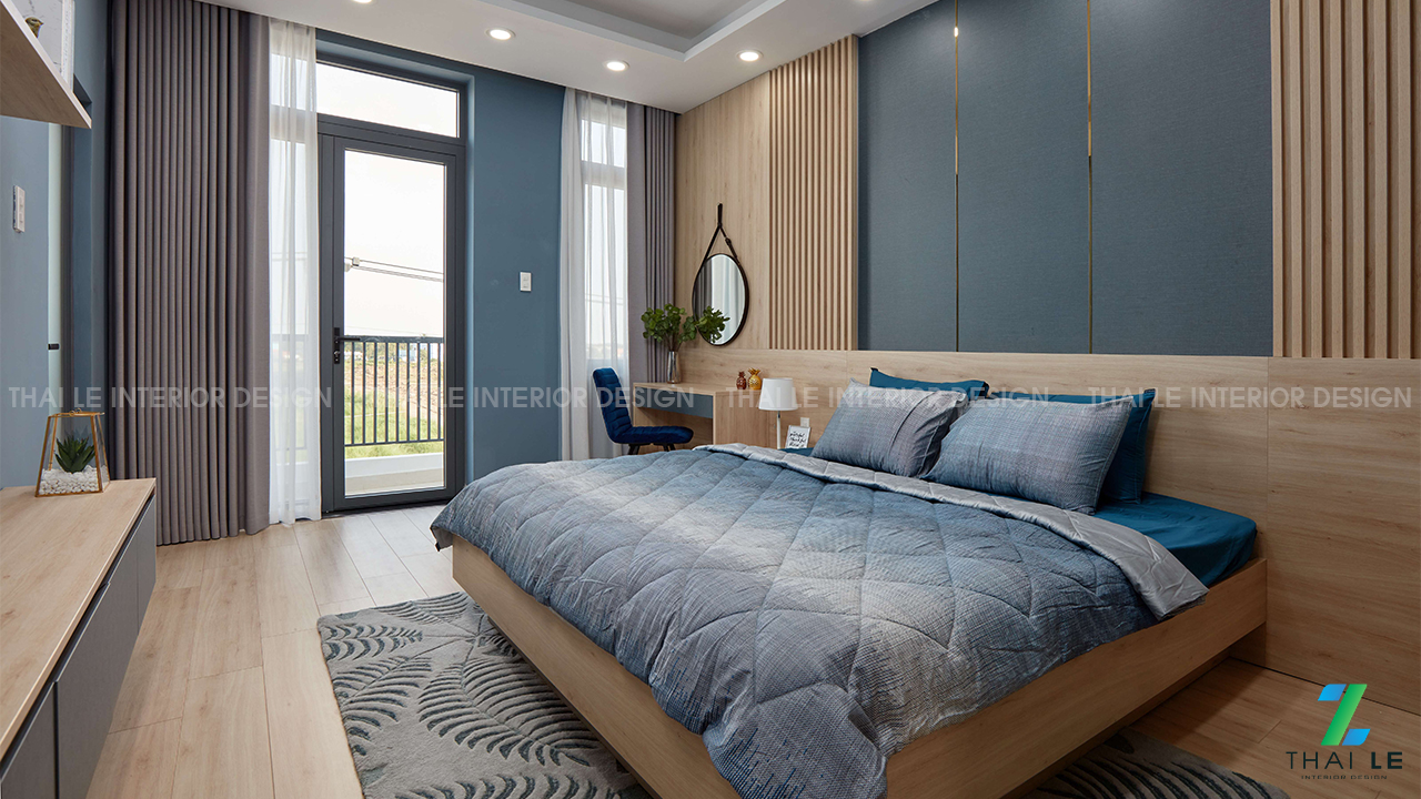 Thi công nội thất nhà phố The Sol City Long An - 300m2